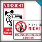 Lustige Schilder
