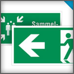 Banner Rettungszeichen