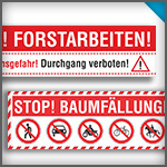 Forst- und Landwirtschaftsbanner