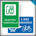 E - Mobilitätsschilder