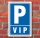 Schild Parken, Parkplatz, VIP, 3 mm Alu-Verbund