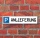 Schild Parkplatz "Anlieferung" - 3 mm Alu-Verbund - 52 x 11 cm
