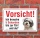 Vorsicht "5 Sekunden", Bolonka, Hund, Schild, Hinweis, 3 mm Alu-Verbund Motiv 4 300 x 200 mm