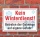 Schild "Kein Winterdienst", Gehweg, 3 mm Alu-Verbund Motiv 10 300 x 200 mm
