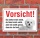 Vorsicht "Siehst mich nicht", Malteser, Hund, Schild,  3 mm Alu-Verbund Motiv 6 300 x 200 mm