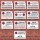 Verschiedene Parkplatzschilder, Hinweis, Verbot, 3 mm Alu-Verbund