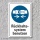 Schild "Rückhaltesystem benutzen", DIN ISO 7010, 3 mm Alu-Verbund