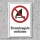 Verbotsschild "Strandsegeln verboten", DIN ISO 20712, 3 mm Alu-Verbund