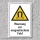 Warnschild "Magnetisches Feld", DIN ISO 7010, 3 mm Alu-Verbund