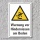 Warnschild "Hindernisse am Boden", DIN ISO 7010, 3 mm Alu-Verbund
