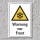 Warnschild "Warnung vor Frost", DIN ISO 7010, 3 mm Alu-Verbund
