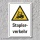 Warnschild "Staplerverkehr", DIN ISO 7010, 3 mm Alu-Verbund  300 x 200 mm