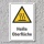 Warnschild "Heiße Oberfläche", DIN ISO 7010, 3 mm Alu-Verbund  300 x 200 mm