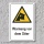 Warnschild "Warnung vor dem Stier", DIN ISO 7010, 3 mm Alu-Verbund