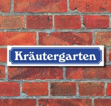 Schild im Straßenschild-Design...
