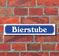 Schild im Straßenschild-Design...