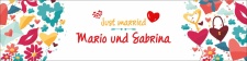 Banner Plane "Hochzeit 2" Geschenk Feier Just...