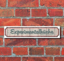 Vintage Schild Retro Deko Straße...