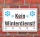 Schild Kein Winterdienst, 3 mm Alu-Verbund  300 x 200 mm