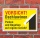 Schild Vorsicht Dachlawinen, parken und begehen 3 mm Alu-Verbund