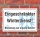 Schild Eingeschränkter Winterdienst, Benutzung auf eigene Gefahr, 3 mm Alu-Verbund
