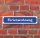 Schild im Straßenschild-Design "Ferienwohnung", 3 mm Alu-Verbund - 52 x 11 cm