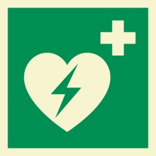 AED Rettungszeichen Rettungswegschild Schild...