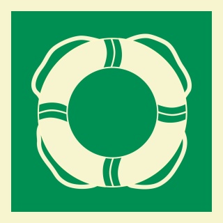 Rettungsausrüstung Rettungszeichen Rettungswegschild Schild Nachleuchtend ASR A1.3