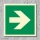 Pfeil 90° Rettungszeichen Rettungswegschild Schild Nachleuchtend ASR A1.3