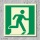 Notausgang rechts Rettungszeichen Rettungswegschild Aufkleber Nachleuchtend ASR A1.3