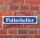 Schild im Straßenschild-Design "Folterkeller" - 3 mm Alu-Verbund - 52 x 11 cm