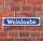 Schild im Straßenschild Design Weinlaube 52 x 11 cm Alu-Verbund