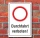 Schild Durchfahrt verboten Hinweisschild Verbotsschild 3 mm Alu-Verbund 450 x 300 mm
