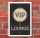 Schild VIP Lounge Ehrengast Gentleman Geschenk 3 mm Alu-Verbund