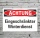 Schild Achtung Eingeschränkter Winterdienst Gefahrschild 3 mm Alu-Verbund 450 x 300 mm