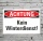 Schild Achtung Kein Winterdienst Gefahrschild Hinweisschild 3 mm Alu-Verbund
