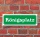 Schild im Straßenschild-Design "Königsplatz" 30 x10 cm Alu-Verbund