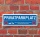 Schild Privatparkplatz Parken verboten Parkschild Parkplatz Abschleppen 30x10 cm