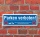Schild Parken verboten Parkverbot Halteverbot Parkplatzschild 30x10 cm