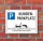 Schild Kundenparkplatz Parkverbot Halteverbot 200 x 150 mm 3 mm Alu-Verbund