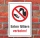 Schild Enten füttern verboten Verbotsschild Hinweisschild 3 mm Alu-Verbund