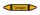 Rohrleitungskennzeichnung Aufkleber Corgon DIN 2403 Nichtbrennbare Gase