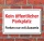 Schild Kein öffentlicher Parkplatz Parken verboten Parkausweis 3 mm Alu-Verbund
