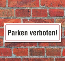 Schild Parken verboten Parkverbot Halteverbot Hinweis 300...