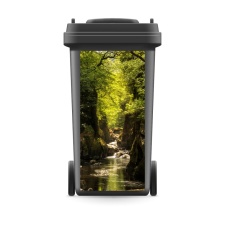 Mülltonnenaufkleber Mülltonne Mülleimer...