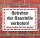 Schild Betreten der Baustelle verboten Eltern haften Hinweis 3 mm Alu-Verbund 600 x 400 mm