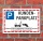 Schild Halteplatz Parkplatz Parkfläche Kundenparkplatz 3 mm Alu-Verbund
