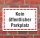 Schild Parkverbot Halteverbot Kein öffentlicher Parkplatz 3 mm Alu-Verbund