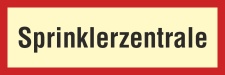 Sprinklerzentrale - Aufkleber