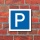 Schild Halten Parken erlaubt Parkplatz Parkplatzschild 400 x 400 mm